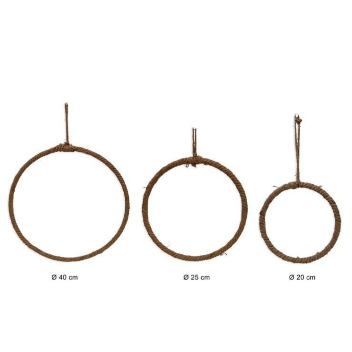 APPENDINI METALLO CORDA SET 3MISURE 202540CM